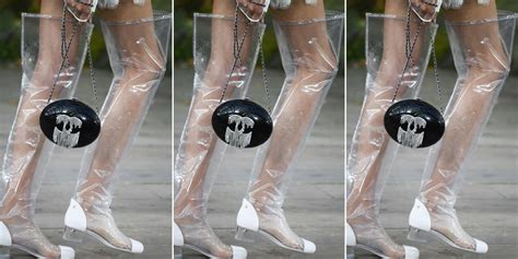 chanel pvc boots 2018|Chanel PVC boots now exist .